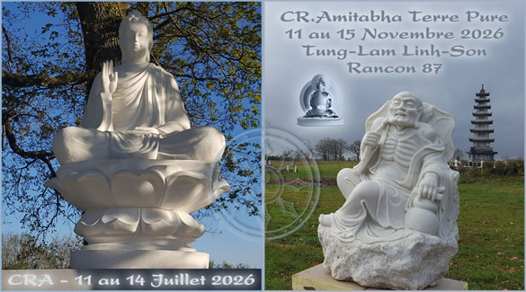 Courte Retraite Bouddhiste Amitabha - Tung-Lam Linh-Son Rancon Juillet 2026
