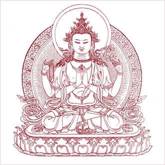 Avalokitesvara Amitabha